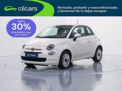 Usado Fiat 500 S 85 CV (62 kW) 2016 Blanco Berlina