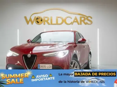 Usado Alfa Romeo Stelvio Executive 210 CV (154 kW) 2020 Rojo SUV