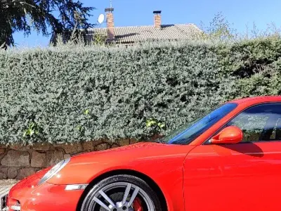 Usado Porsche 911 Turbo 500 CV (367 kW) 2011 Rojo Coupe