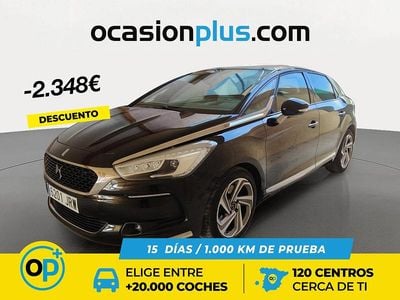 Usado DS Automobiles DS5 181 CV (133 kW) 2016 Negro Utilitario