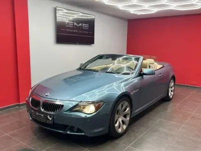 Usado BMW 645 Cabriolet Sport Line 333 CV (244 kW) 2004 Azul Descapotable
