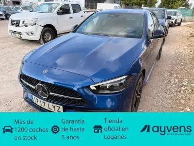 Usado Mercedes C200 204 CV (150 kW) 2022 Azul Berlina