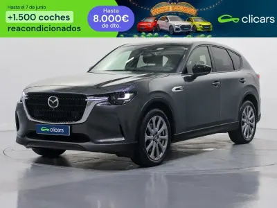 Usado Mazda CX-60 Exclusive-Line 327 CV (240 kW) 2022 Gris SUV