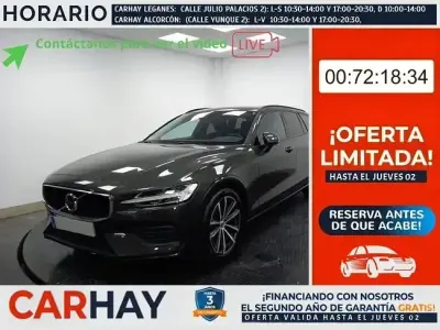 Usado Volvo V60 Momentum 197 CV (144 kW) 2022 Gris Familiar