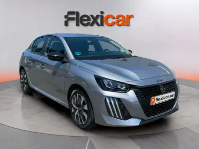 Usado Peugeot 208 Style 101 CV (74 kW) 2024 Gris Utilitario