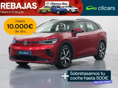 Usado VW ID.4 GTX 250 kW (340 CV) 2022 Rojo SUV