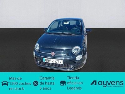 Usado Fiat 500 Lounge 69 CV (50 kW) 2019 Negro Utilitario