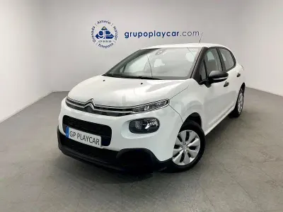 Usado Citroën C3 Live 75 CV (55 kW) 2018 Blanco Utilitario