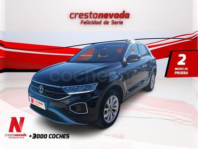 Usado VW T-Roc Life 115 CV (84 kW) 2023 Negro SUV
