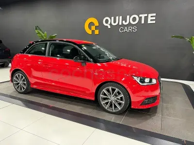 Usado Audi A1 Design 90 CV (66 kW) 2015 Rojo Utilitario