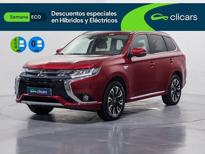Usado Mitsubishi Outlander P-HEV 203 CV (149 kW) 2017 Rojo SUV