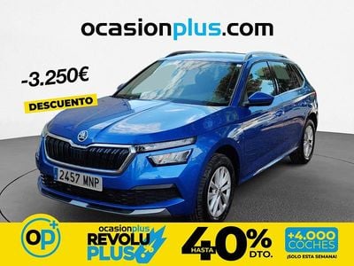 Usado Skoda Kamiq Ambition 110 CV (80 kW) 2024 Azul SUV
