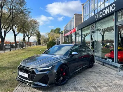 Usado Audi RS6 600 CV (441 kW) 2021 Gris Familiar