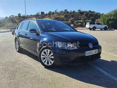 Azul Usado 2014 VW Golf VII Sportline Familiar | 7900 € (Precio justo)