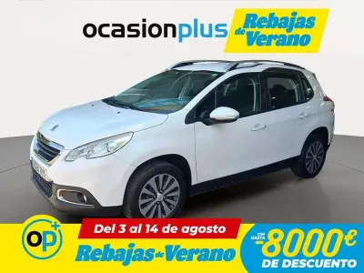 Usado Peugeot 2008 Active 82 CV (60 kW) 2014 Blanco SUV