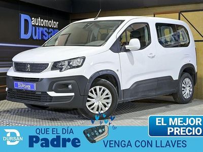 Usado Peugeot Rifter Active 100 CV (73 kW) 2021 Blanco Monovolumen