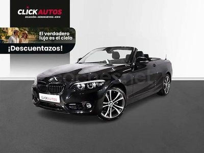 Usado BMW 218 136 CV (100 kW) 2021 Negro Descapotable