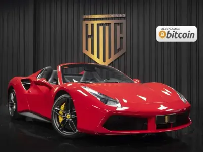 Usado Ferrari 488 670 CV (492 kW) 2018 Rojo Descapotable