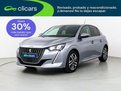 Usado Peugeot 208 Allure 100 CV (73 kW) 2021 Gris / plata Utilitario