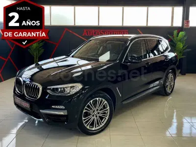 Usado BMW X3 Luxury Line 190 CV (139 kW) 2019 Negro SUV