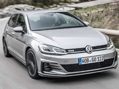 Usado VW Golf VII GTD 184 CV (135 kW) 2019 Blanco Utilitario