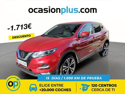 Usado Nissan Qashqai N-Connecta 160 CV (117 kW) 2019 Rojo SUV