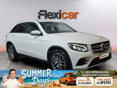 Usado Mercedes GLC220 170 CV (125 kW) 2017 Blanco SUV