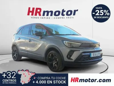 Usado Opel Crossland GS Line 110 HP (80 kW) 2022 Cinzento SUV