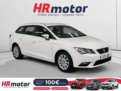 Usado Seat Leon Style 105 CV (77 kW) 2014 Blanco Utilitario