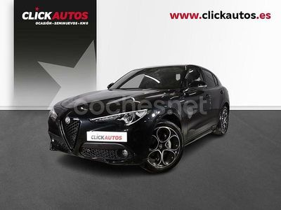 Negro Usado 2022 Alfa Romeo Stelvio Veloce SUV | 33.900 € (Un poco caro)