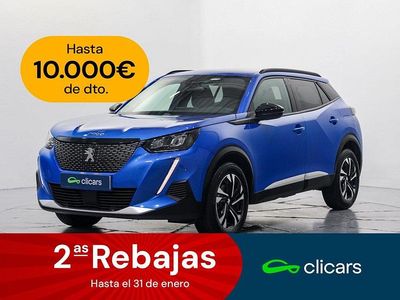 Azul Usado 2022 Peugeot 2008 Allure SUV | 15.490 € (Precio justo)