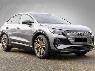 Usado Audi Q4 Sportback e-tron S-Line 219 kW (299 CV) 2021 Gris SUV