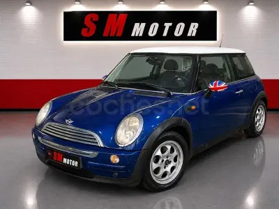 Usado Mini Cooper 116 CV (85 kW) 2004 Azul Utilitario