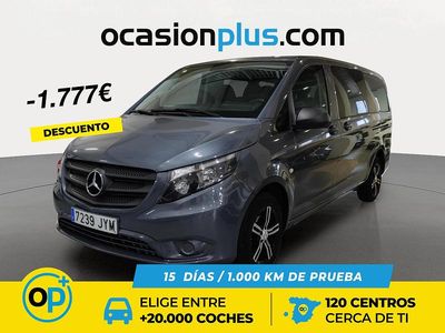 Gris Usado 2017 Mercedes Vito Van | 23.990 € (Un poco caro)