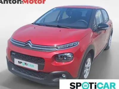 Usado Citroën C3 Feel 82 CV (60 kW) 2017 Rojo
