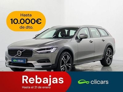 Gris Usado 2021 Volvo V90 CC Familiar | 34.290 € (Precio justo)