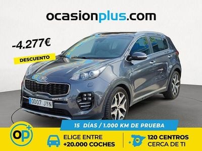 Gris Usado 2017 Kia Sportage GT-Line SUV | 14.713 € (Precio justo)