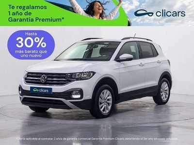 Usado VW T-Cross Advance 110 CV (80 kW) 2022 Blanco SUV