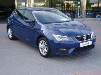 Usado Seat Leon Style 116 CV (85 kW) 2020 Azul Utilitario