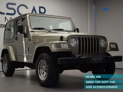 Usado Jeep Wrangler 147 CV (108 kW) 2003 Marrón SUV