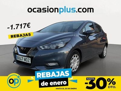 Gris Usado 2023 Nissan Micra Acenta Berlina | 12.290 € (Precio justo)
