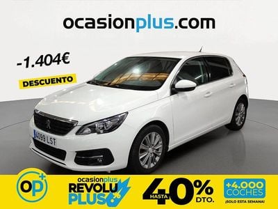 Usado Peugeot 308 Allure 130 CV (95 kW) 2021 Blanco