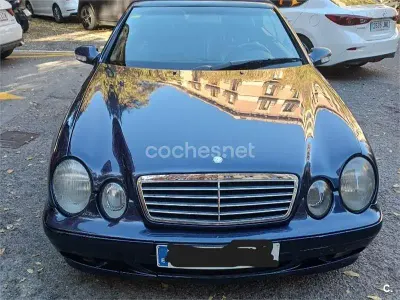 Occasion Mercedes CLK200 Elegance 136 PK (100 kW) 1999 Blauw Cabriolet