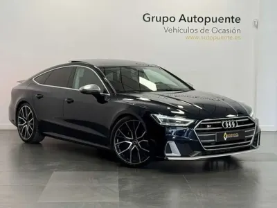 Usado Audi A7 Premium 351 CV (258 kW) 2021 Azul Berlina