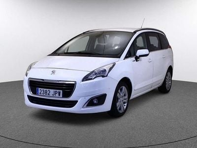 Usado Peugeot 5008 Style 131 CV (96 kW) 2016 Blanco Monovolumen