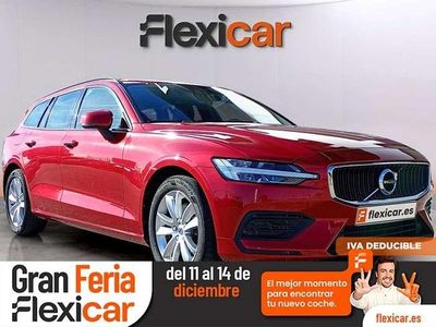 Rojo Usado 2021 Volvo V60 Momentum Familiar | 21.610 € (Precio justo)