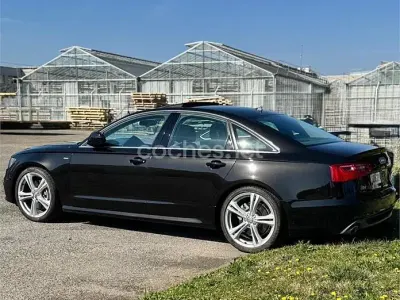 Usado Audi A6 Premium 313 CV (230 kW) 2013 Negro Familiar
