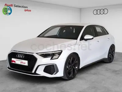 Usado Audi A3 150 CV (110 kW) 2022 Blanco Berlina
