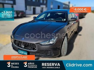 Usado Maserati Ghibli 275 CV (202 kW) 2017 Gris / plata Berlina