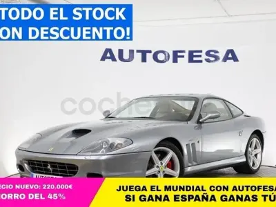 Usado Ferrari 575M Maranello 515 CV (378 kW) 2005 Gris / plata Coupe